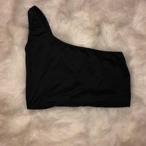 Off the shoulder crop top